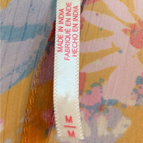 Free People Mathilda
Floral Side Tie Button-Up Tunic Blouse - Picture 6 of 7